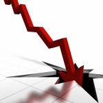 000002702547 - crollo del mercato azionario, il fallimento, declino